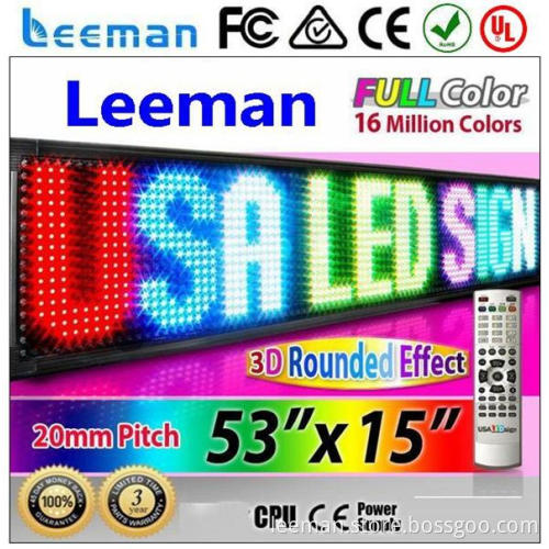 outdoor video led display ph16 Leeman P10 mini led desk sign display